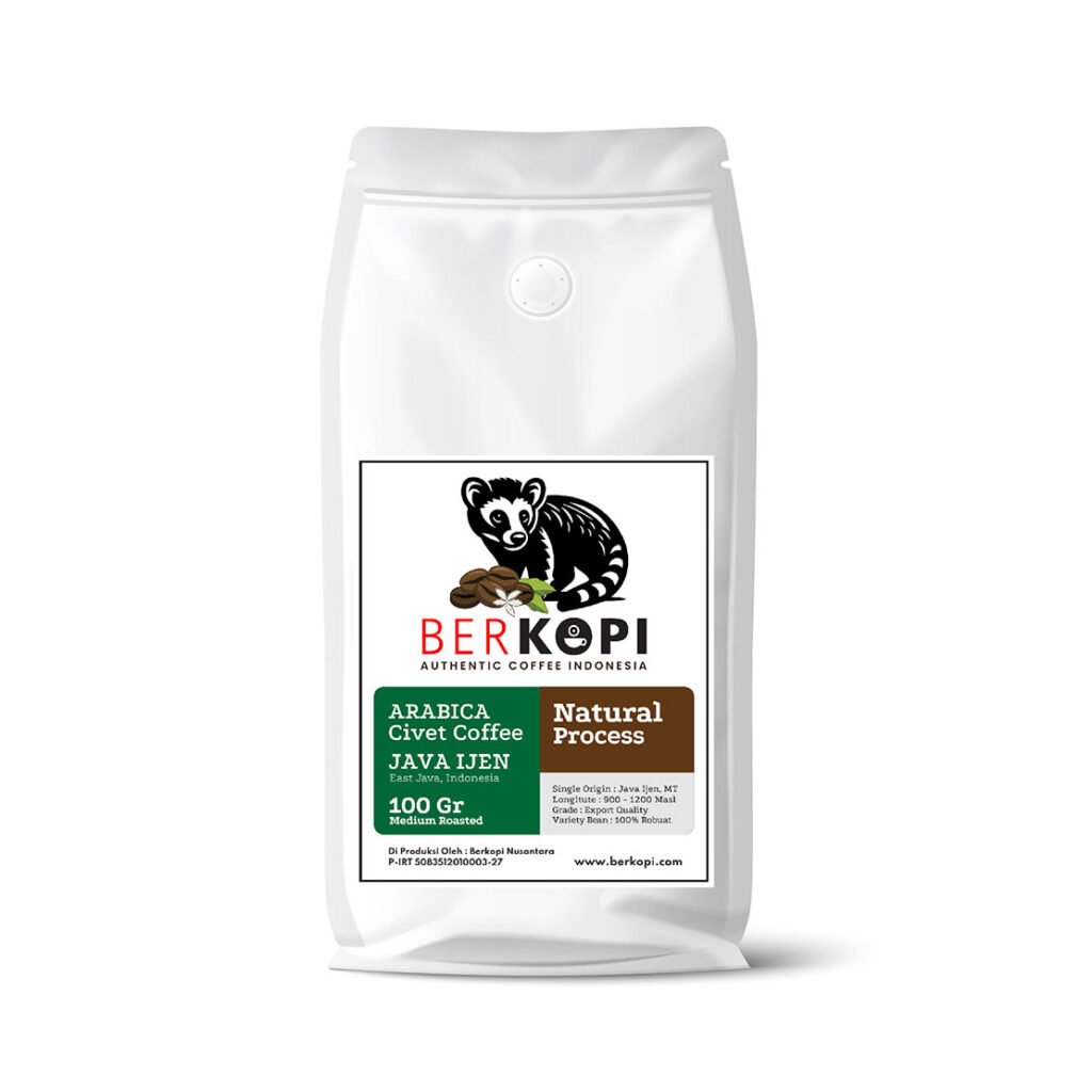 Kopi Luwak Arabica Ijen Fullwash Roasted